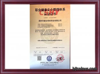 职业健康安全管理体系