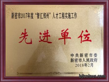 智汇郑州人才工程先进单位