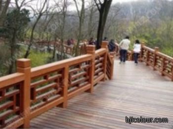 南京中山陵紫荆山人行栈道景观
