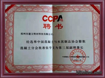 董事长水泥制品协会膨胀混凝土分为副理事长